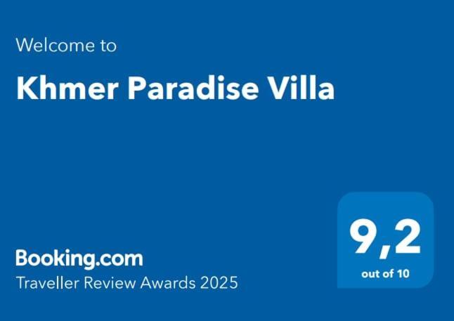 Khmer Paradise Villa Siem Reap Exterior foto